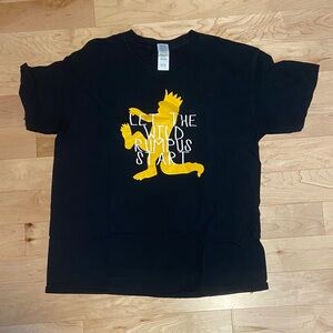 Navy T-Shirt with Where the Wild Things Are graphic